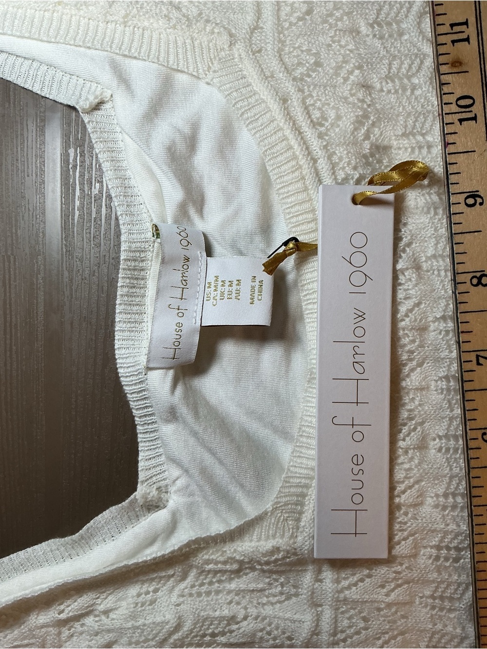 Ivory Crochet Two-Piece Maxi set - Picture 10 of 10